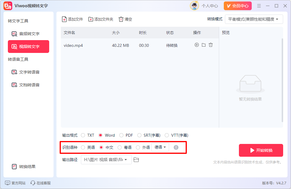 Viwoo视频转文字7
